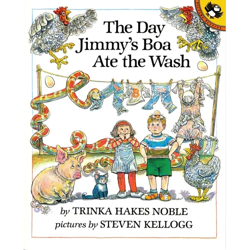 The Day Jimmy's Boa Ate the Wash - Paperback