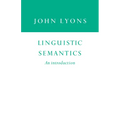 Linguistic Semantics: An Introduction