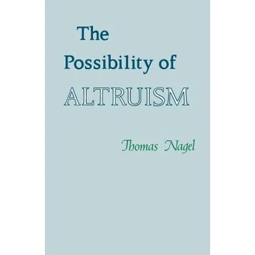 The Possibility of Altruism
