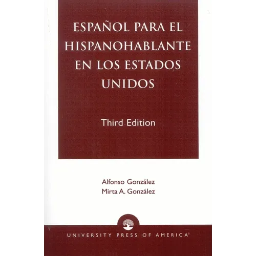 Espanol Para el Hispanohablante en los Estados Unidos - Paperback