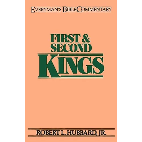 First & Second Kings- Everyman's Bible Commentary - Paperback