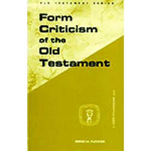 Form Criticism of Old Testamen - Paperback