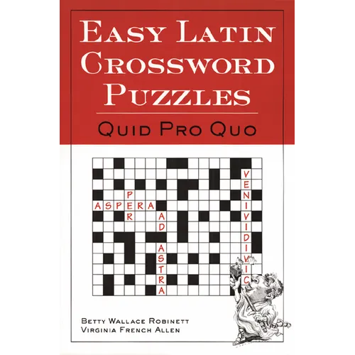 Easy Latin Crossword Puzzles - Paperback