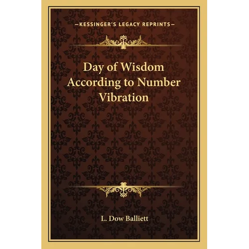 Day of Wisdom According to Number Vibration - Paperback