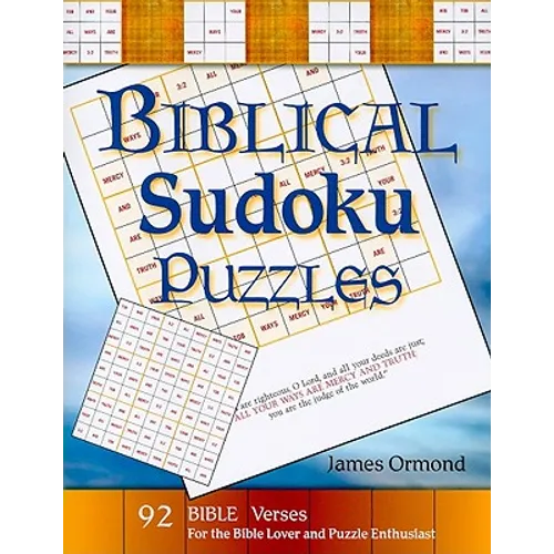 Biblical Sudoku Puzzles - Paperback