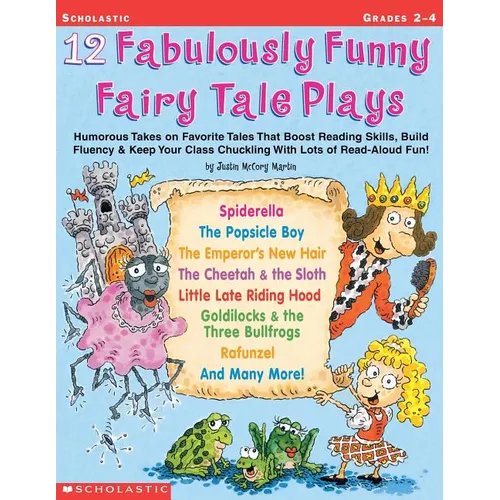 12 Fabulously Funny Fairy Tale Plays - Paperback