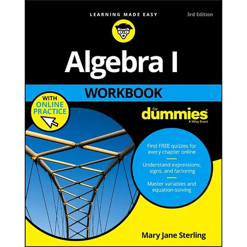 Algebra I Workbook for Dummies