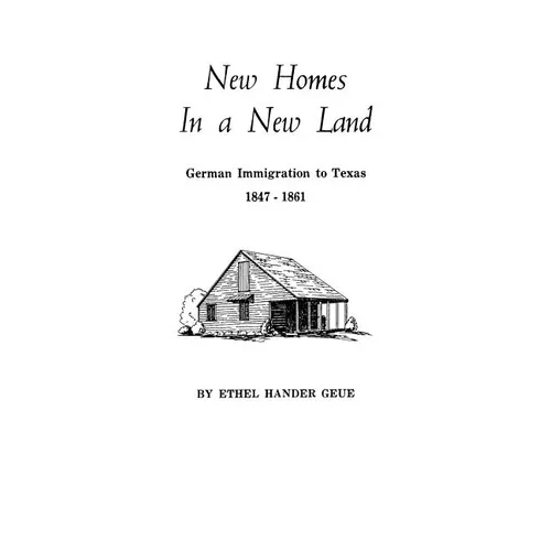 New Homes in a New Land - Paperback