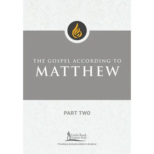 The Gospel According to Matthew, Part Two - Paperback