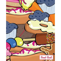 Donut-Book: donut and ice cream print cover