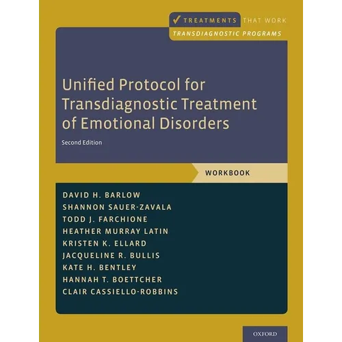 Unified Protocol for Transdiagnostic Treatment of Emotional Disorders: Workbook