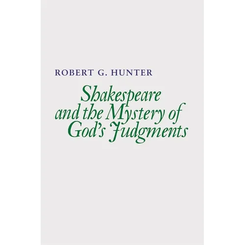 Shakespeare and the Mystery of God's Judgments - Paperback