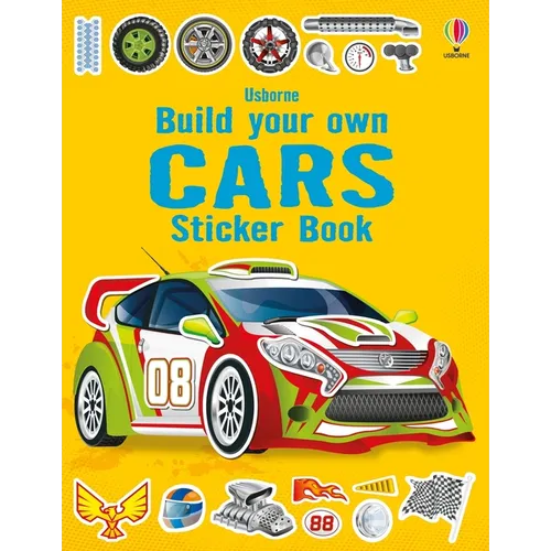 Build Your Own Cars Sticker Book