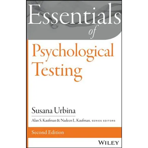 Essentials of Psychological Testing