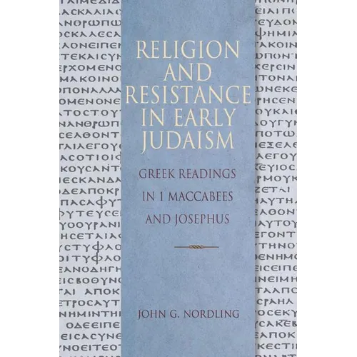 Religion & Resistance in Early Judaism - Paperback