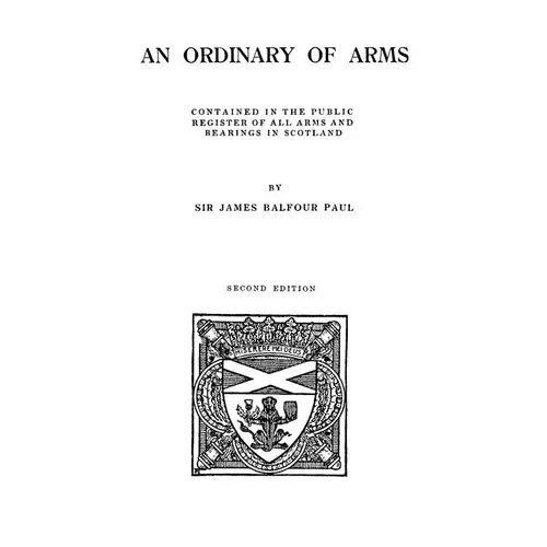 Ordinary of Arms - Paperback