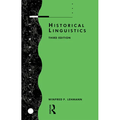 Historical Linguistics: An Introduction