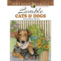 Creative Haven Lovable Cats and Dogs Coloring Book