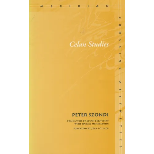 Celan Studies - Paperback