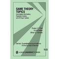 Game Theory Topics: Incomplete Information, Repeated Games and N-Player Games