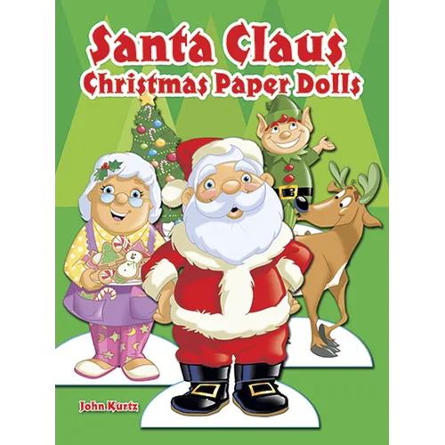 Santa Claus Christmas Paper Dolls - Paperback