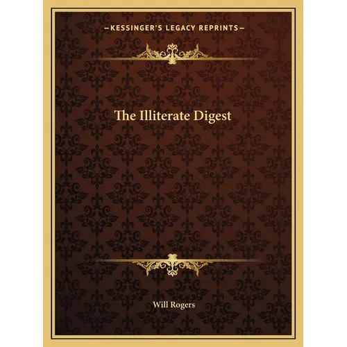 The Illiterate Digest - Paperback