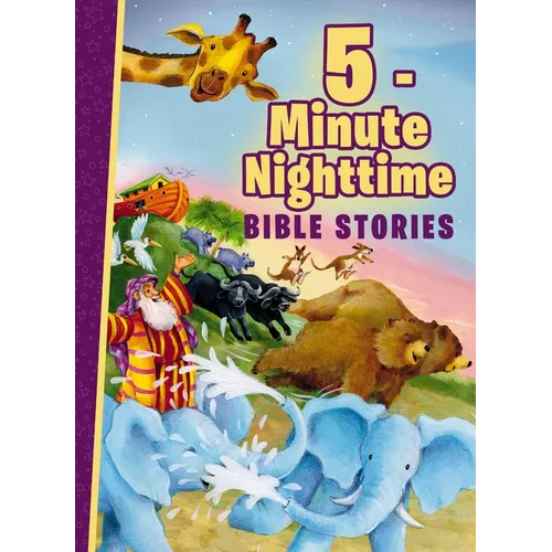 5-Minute Nighttime Bible Stories - Hardcover