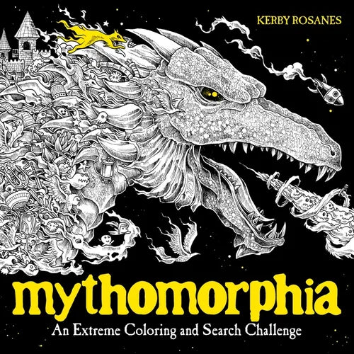 Mythomorphia: An Extreme Coloring and Search Challenge - Paperback