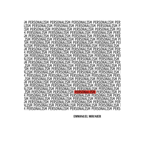 Personalism - Paperback
