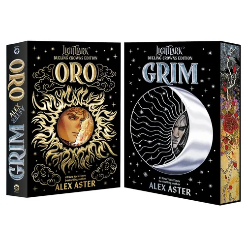 Grim and Oro: Dueling Crowns Edition (a Lightlark Saga Deluxe Companion Book) - Hardcover